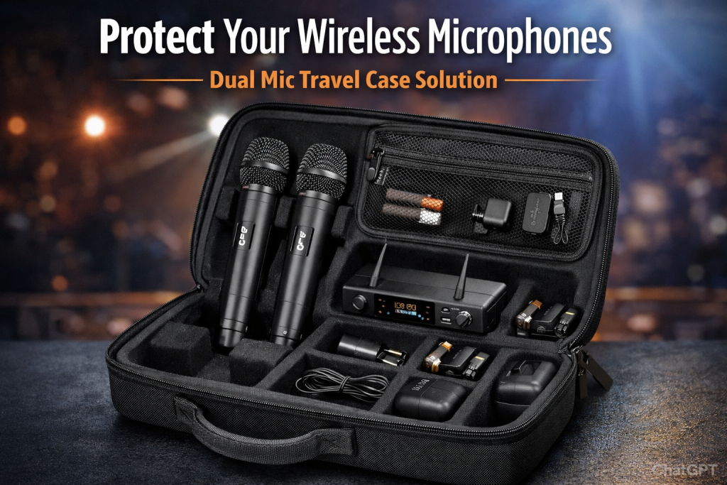 Wireless Microphone Carry Cases